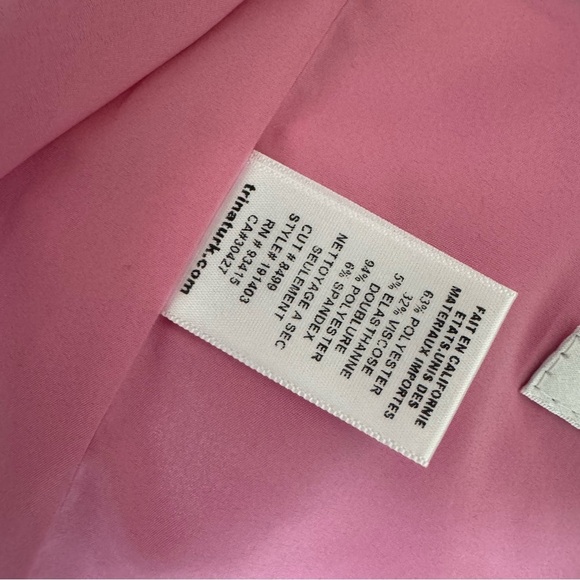 Trina Turk Pink Blazer Size 2 - Picture 13 of 14